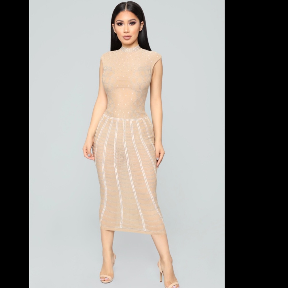 Glam Midi Dress
